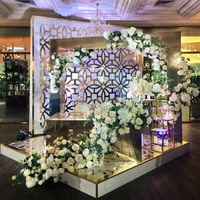 Amina Craft – Nouvelle conception personnalisée de toile de fond de scène en PVC pour décoration de mariage