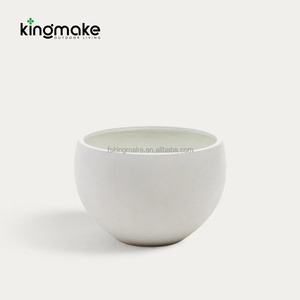 Grands pots à fleurs nordiques <span class=keywords><strong>en</strong></span> fibre de verre, pots ronds <span class=keywords><strong>en</strong></span> fibrociment et béton, pots à plantes durables pour jardin, toit, hall <span class=keywords><strong>d</strong></span>'hôtel - Product Image 3