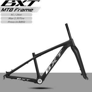 BXT 26er MTB 14inch Full Carbon Kids 160 Disc T1000 Fiber - Product Image 1