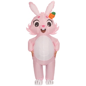 Unisex gonfiabile coniglietto <span class=keywords><strong>di</strong></span> pasqua <span class=keywords><strong>coniglio</strong></span> <span class=keywords><strong>Costume</strong></span> mascotte per la festa <span class=keywords><strong>di</strong></span> carnevale - Product Image 4