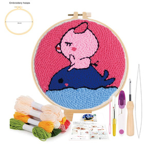 Handmade Tự Làm Sợi Thêu Đấm Kim Kit In Động Vật Internet Người Nổi Tiếng Bức Tranh Sáng Tạo Lấy Cảm hứng Tranh - Product Image 1