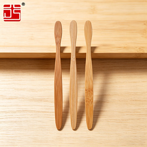 Encuentra un cepillo de dientes de bambú ecológico similar - Cepillo de dientes de madera natural con cerdas medianas, libre de BPA, para adultos - Product Image 6