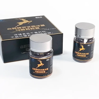 Cápsulas Dietéticas Naturales Certificadas por GMP para Adultos - Repone la Vitalidad, Refuerza el Sistema Inmunológico, Ginseng Americano, Ganoderma Lucidum, Extracto de Asta de Ciervo