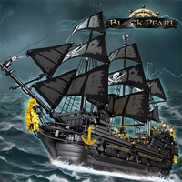 Modèle de bateau pirate en plastique en petites pièces compatible transfrontalier FFL, jouet éducatif à assembler, blocs de construction décoratifs, 800 pièces