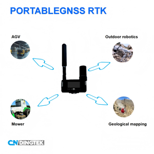 Terminal portátil GNSS RTK con precisión de centímetro cinética en tiempo <span class=keywords><strong>real</strong></span> en robótica al aire libre, AGV, cortacésped - Product Image 3