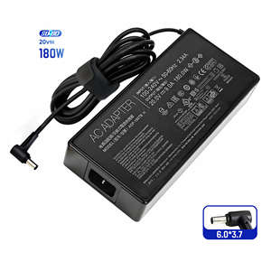 Adaptador de Corriente SUIBO de 180W 20V 9A para Portátiles <span class=keywords><strong>ASUS</strong></span> con Protección OCP y OTP de PVC, Conector CC de 6.0x3.7mm, Compatible con PD - Product Image 1