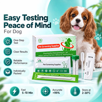 Cassette de test rapide pour animaux de compagnie haute sensibilité, emballage individuel, fournitures de dépistage pour animaux