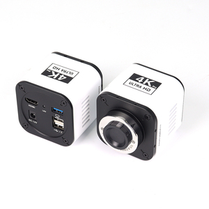 Sanqtid máy ảnh màu đen và trắng C mount kính hiển vi kỹ thuật số ngành công nghiệp video 4K Kính hiển vi - Product Image 1