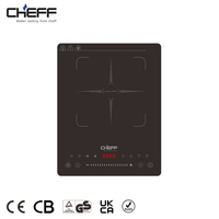 Table de cuisson à induction céramique portable haute puissance 1 brûleur 2000W pour camping-car, hôtel, maison, restaurant