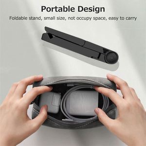 Bulk Customized Foldable Tablet Holder, Portable Smartphone Stand for Tech Events, Adjustable Desktop Lazy <b>Bracket</b> Gift - Product Image 6
