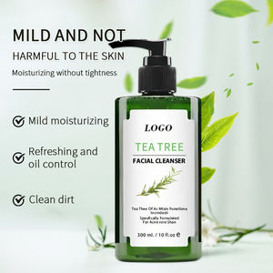 Cây Trà Công thức loại bỏ mụn trứng cá và phục hồi hàng rào da OEM chăm sóc da làm sạch sâu Gel Rửa Mặt Sữa rửa mặt - Product Image 4