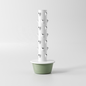 Sistema Hidropónico/Aeropónico Agrícola de 7 Niveles de Alta Calidad, Torre Vertical NFT con Bomba para Cultivo de Vegetales, PVC de Grado Alimenticio - Product Image 3