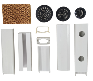 Kit d'agriculture de vente de système de canal NFT hydroponique en PVC de petite taille avec tuyau plat <span class=keywords><strong>50mm</strong></span> pour la culture de légumes - Product Image 1