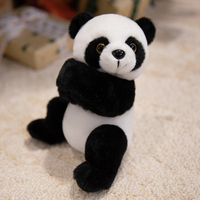 Peluche singe en coton biologique et coton PP personnalisée pour enfants, marionnette à main