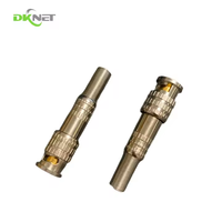 Connecteur mâle BNC Type de vis rapide RG59 RG58 RG6 Câble coaxial pour caméra CCTV