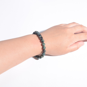 8mm Kambaba Jasper et Bracelet <span class=keywords><strong>Hématite</strong></span> Magnétique <span class=keywords><strong>L</strong></span>'énergie de Guérison <span class=keywords><strong>Pierre</strong></span> Gemme Perles Bracelet - Product Image 5