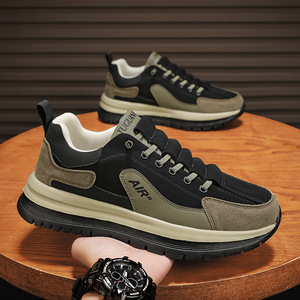 Nouvelles chaussures décontractées pour hommes, style britannique polyvalent, baskets Forrest Gump, maille respirante, ajourées pour l'été - Product Image 3