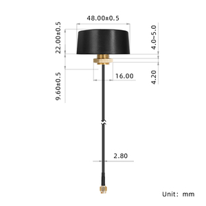 Iốt công nghiệp & nhà thông minh ăng ten lưỡng cực <span class=keywords><strong>4G</strong></span> LTE, 5GHz, 2.4GHz Wi-Fi PCB hướng tăng di động với cáp (nhiều tùy chọn) - Product Image 2