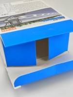 Caja de cartón plegable con ranura euro, personalizada, impresa, de vinilo a prueba de aceite, para embalaje minorista de soportes de teléfono para motocicleta y bicicleta