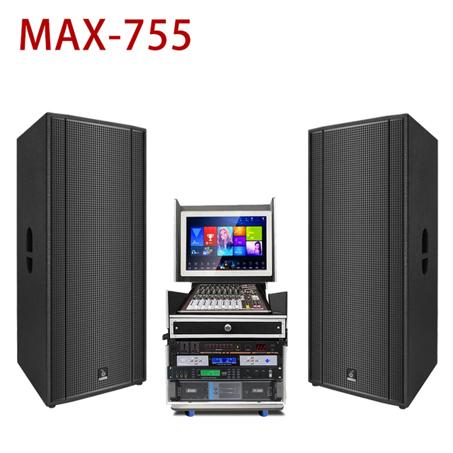 Yazoo Sound Original MAX755 5000W Speakers Power Speaker pa System Outdoor Concert Sound System
