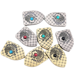 Accesorios de Bricolaje para Llaveros: Conchos Estilo Western con Cierre de Rosca, de Aleación de Zinc y Plástico, con Forma de Escudo de Hierro, Accesorios de Moda para Bolsos - Product Image 2