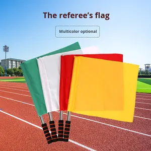 Bandiera di Comando per Arbitri di Eventi Sportivi in Poliestere ad Alta Densità, Bandiera da Allenamento per Bordo Campo, Attrezzatura per Competizioni di Atletica, Acquisto di Gruppo - Product Image 2