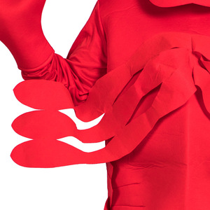 Costume de homard Eraspooky pour adulte, unisexe, rouge, tenue de fête d'Halloween - Product Image 3