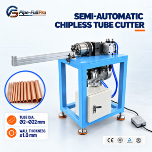 Machine de découpe de tubes sans copeaux pour la réfrigération CVC, coupe-tubes en cuivre, outil de coupe sans bavures en acier inoxydable - Product Image 1