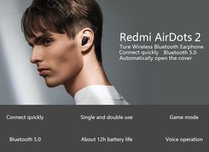 Nuevos Auriculares Inalámbricos <span class=keywords><strong>Redmi</strong></span> <span class=keywords><strong>AirDots</strong></span> 2, JL con Cancelación de Ruido ENC 5.0, LED, Resistentes al Agua IPX4, 150h de Autonomía - Product Image 5