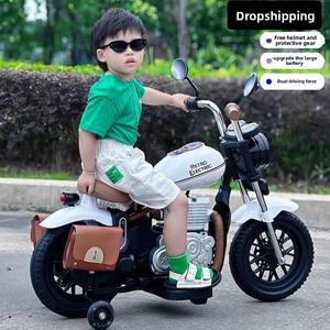 ผู้ผลิตขายส่งรถมอเตอร์ไซค์ไฟฟ้ารุ่นใหม่สำหรับเด็ก รถของเล่น 2 ล้อ สำหรับเด็กชายและเด็กหญิง อายุ 3-8 ปี รูปทรงค้างคาว - Product Image 1