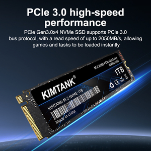 Kimtank Spot Hot Sale M.2 SSD Nvme 250gb 500gb 1tb SSD intégré pour ordinateur portable et ordinateur de bureau - Product Image 4
