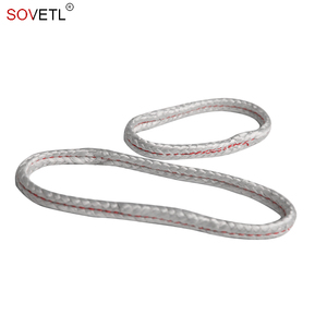 Uhmwpe สายต่อกับตาเพื่อป้องกันการสึกกร่อนมีห่วงเย็บคงทนสายที่มีห่วง - Product Image 2