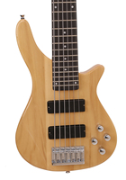 Bajo Eléctrico Swift-Horse TB710R-6-S, 6 Cuerdas de Acero, Cuerpo de Madera de Álamo, Pastilla H-H, Uso Profesional, Precio Bajo