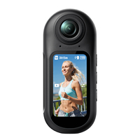 Caméra de poche miniature professionnelle 4K 60fps POV avec stabilisation électronique de l'image (EIS), 170 degrés, Wi-Fi 2.4G, 38g, pour vlogging