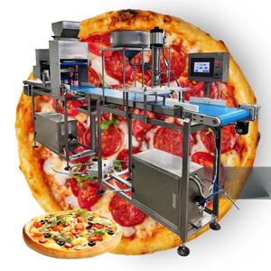 Juyone miglior prezzo di fabbrica <span class=keywords><strong>Pizza</strong></span> linea di copertura per <span class=keywords><strong>Pizza</strong></span> <span class=keywords><strong>surgelata</strong></span> macchina per guarnire <span class=keywords><strong>Pizza</strong></span> irrigatori - Product Image 4
