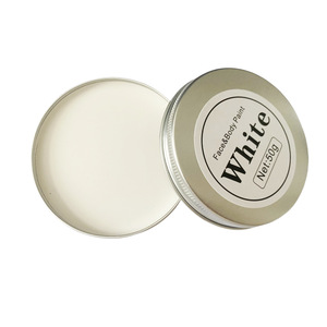 สีเพ้นท์หน้าและผิวกายสีขาว 50 กรัม บรรจุในกระป๋องโลหะ สำหรับงานแต่งหน้า - Product Image 1