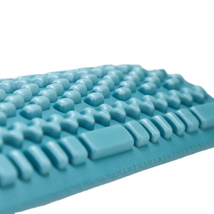 나만의 커스터마이즈! 미끄럼 방지 소프트 요가 피트니스 밸런스 트레이닝 하프 라운드 마사지 폼 롤러 - Product Image 2