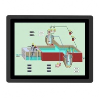 Mini PC écran tactile industriel, tout-en-un, fanless, 27 pouces, IP65, i3/i5/i7, nouveauté