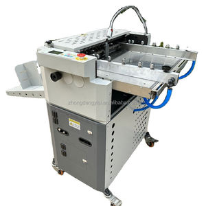 Air Suction Feeding Multifunction Fast Speed Double Row High Speed <b>A3</b> Size Perforating Automatic <b>Paper</b> Creasing Machine - Product Image 1