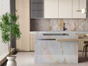 Cristallo pembe doğal quarsit saydam pembe quarsit pembe kristal quarsit levhalar için DUVAR KAROLARI - Product Image 2