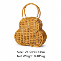 Nouvelle conception, logo personnalisé, paniers tissés à la main en rotin et herbe, légers, rayés, pour femmes, pour l'extérieur, été