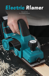 Plaina Elétrica para Madeira 710W Alta Potência 82mm Largura de Plainagem para Trabalhos Pesados em Madeira e Acabamentos Lisos - Product Image 6