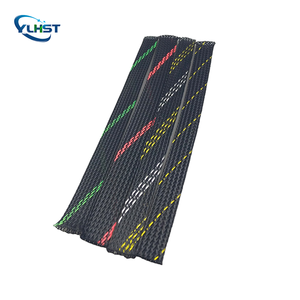 일리안 블랙 자동 닫힘 브레이디드 와이어 루프 브레이디드 케이블 슬리빙 - Product Image 6