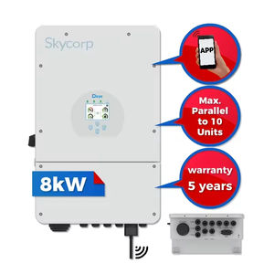 Inversor híbrido Deye SUN-8K-SG04LP03-EU de 8 kW, inversor Deye de 8 kW y 5 kVA, inversor híbrido en stock. - Product Image 2