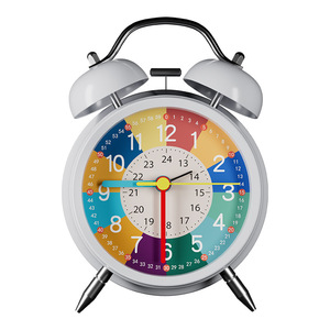 Nuovo <span class=keywords><strong>Orologio</strong></span> Decorativo Creativo 2026, Luce Notturna per Bambini con Simulazione dell'Alba, Sveglia Intelligente da Tavolo Educativa per Bambini - Product Image 1