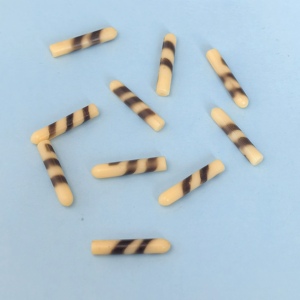 Chocolate Wafer Stick Resin Cabochon 3D Miniature Chocolate Simulation <b>Sweets</b> Kawaii Food Ornaments Dollhouse Mini Food Charms - Product Image 1