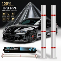 Film de protection de peinture automobile auto-réparateur en TPU PPF, 190 microns, transparent brillant, film de protection automobile anti-jaunissement PCU PPF, garantie 15 ans