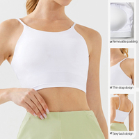 Nouveau Soutien-Gorge de Sport Femme Printemps-Été 2026 – Dos Nu Magnifique, Idéal Fitness & Yoga, avec Coussinets Amovibles, Respirant, Taille Moyenne