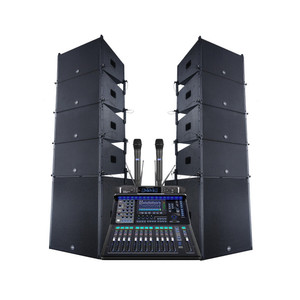 Sistema de som ativo para Pa DJ, alto-falante profissional para música ao ar livre, sistema de matriz de linha completa - Product Image 1