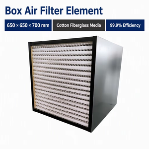 Filtro HEPA H13 H14 da 0,3 micron per la sostituzione di filtri ABSOLUT, elemento filtrante quadrato per nebbie oleose - Product Image 4